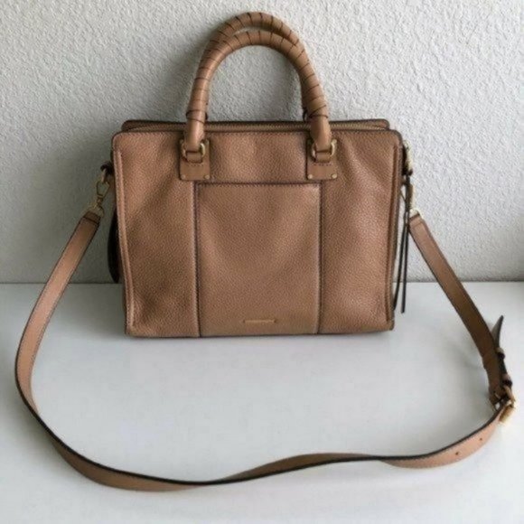 Rebecca Minkoff Bags Rebecca Minkoff Bree Medium Top Zip Tan